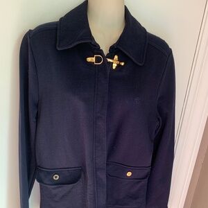 Lauren Ralph Lauren knit zip up jacket